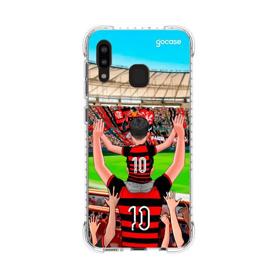 Capinha para celular Flamengo - Pai e Filho Estadio