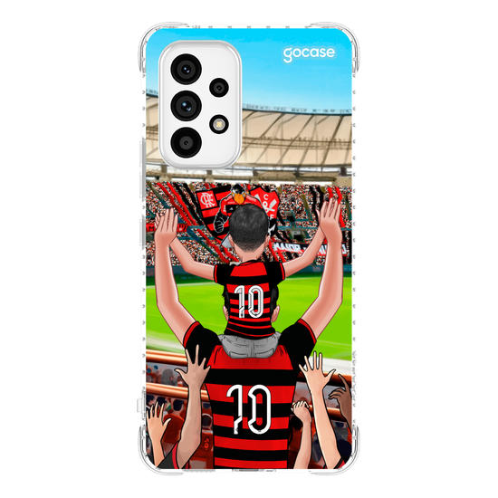 Capinha para celular Flamengo - Pai e Filho Estadio