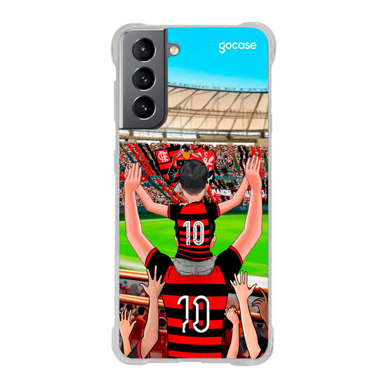 Capinha para celular Flamengo - Pai e Filho Estadio