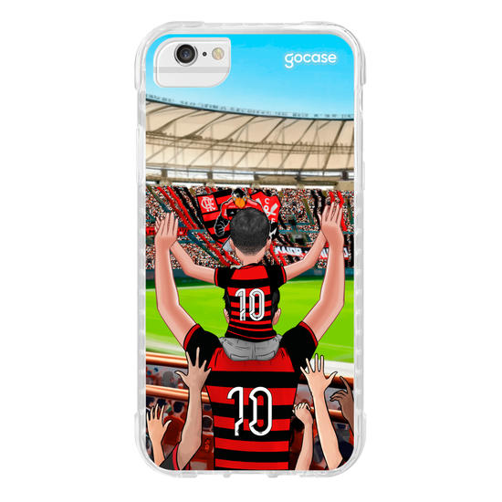 Capinha para celular Flamengo - Pai e Filho Estadio