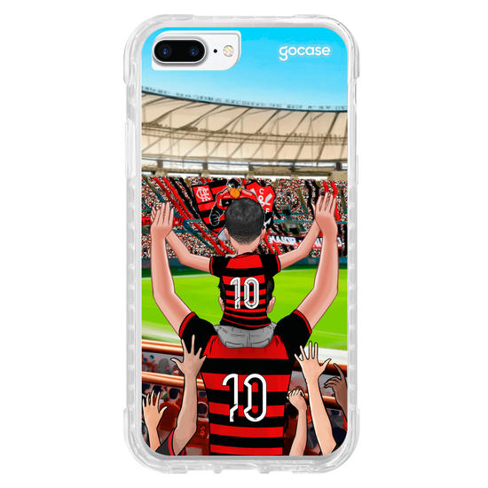Capinha para celular Flamengo - Pai e Filho Estadio