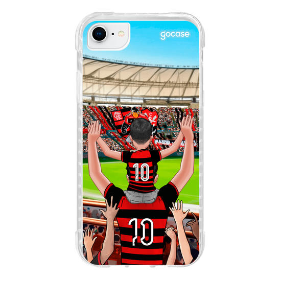 Capinha para celular Flamengo - Pai e Filho Estadio