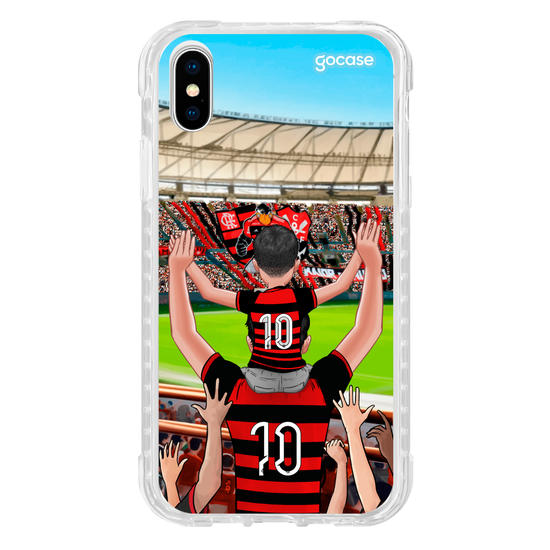 Capinha para celular Flamengo - Pai e Filho Estadio