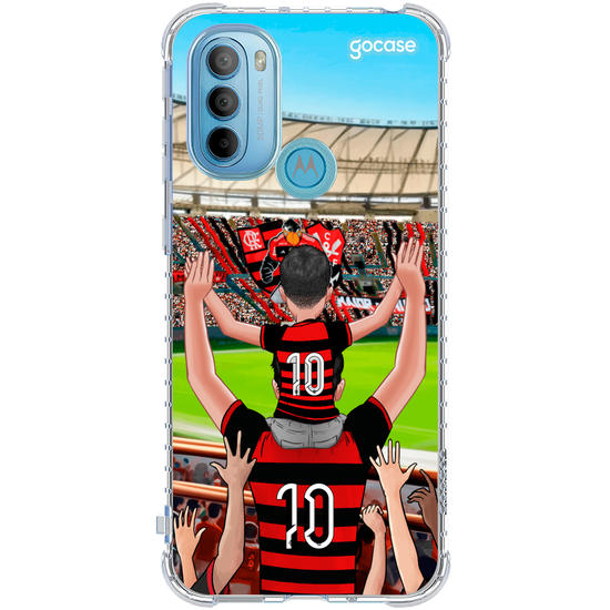 Capinha para celular Flamengo - Pai e Filho Estadio