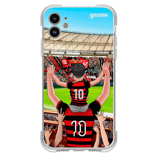 Capinha para celular Flamengo - Pai e Filho Estadio