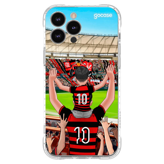 Capinha para celular Flamengo - Pai e Filho Estadio