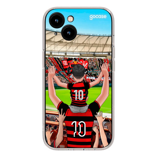 Capinha para celular Flamengo - Pai e Filho Estadio
