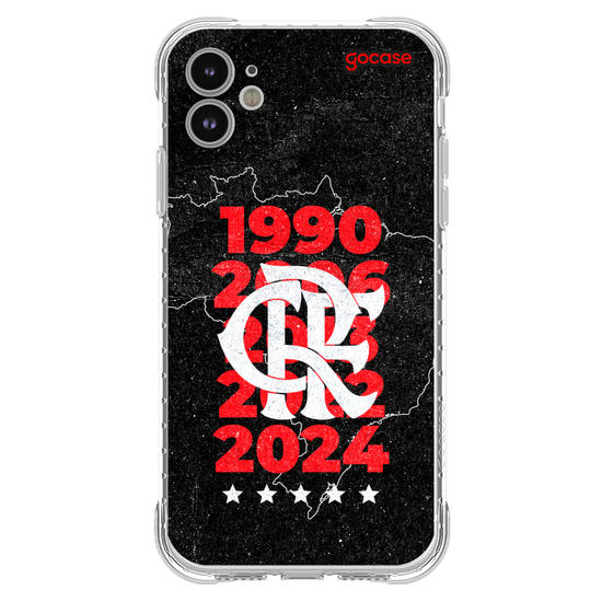 Capinha para celular Flamengo - Penta Campeão do Brasil