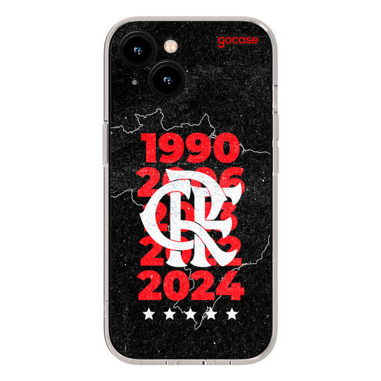 Capinha para celular Flamengo - Penta Campeão do Brasil