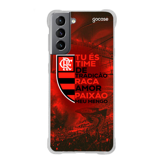Capinha para celular Flamengo - Raça, Amor e Paixão