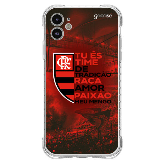 Capinha para celular Flamengo - Raça, Amor e Paixão