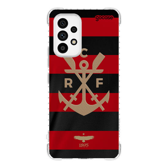 Capinha para celular  Flamengo - Regatas Douradas Escudo