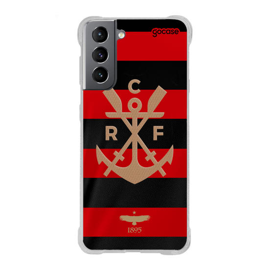 Capinha para celular  Flamengo - Regatas Douradas Escudo
