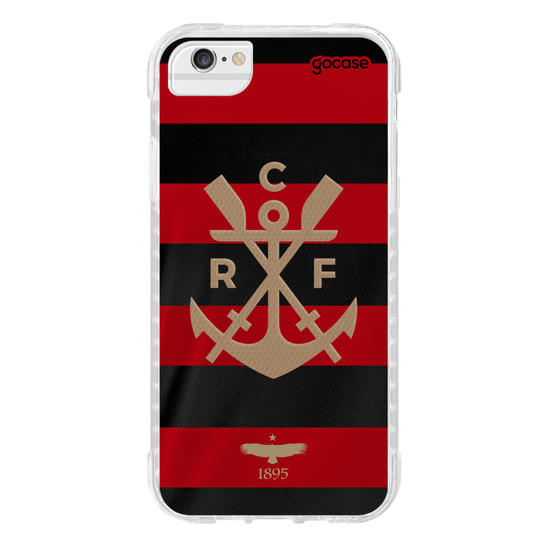 Capinha para celular  Flamengo - Regatas Douradas Escudo