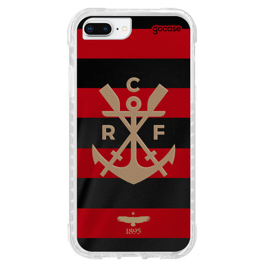 Capinha para celular  Flamengo - Regatas Douradas Escudo