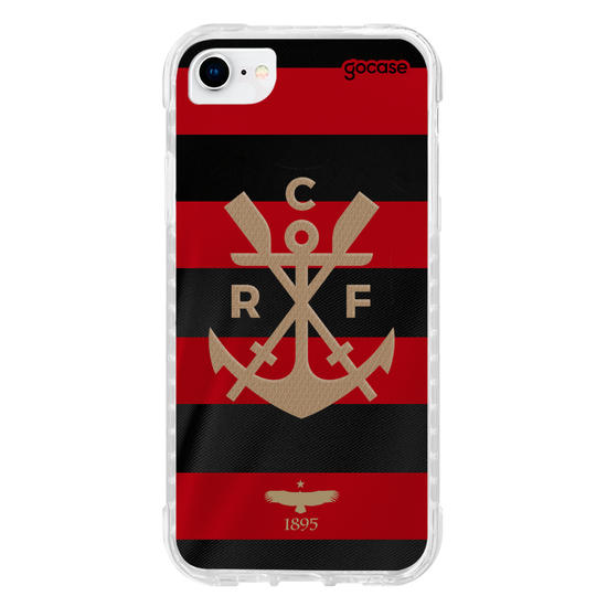 Capinha para celular  Flamengo - Regatas Douradas Escudo