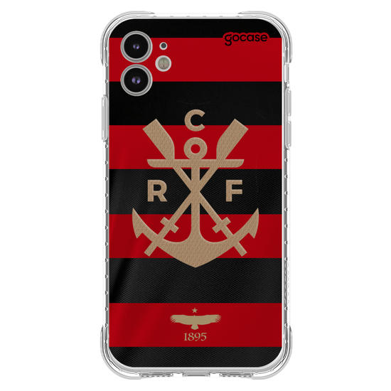 Capinha para celular  Flamengo - Regatas Douradas Escudo