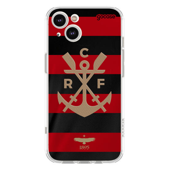 Capinha para celular  Flamengo - Regatas Douradas Escudo
