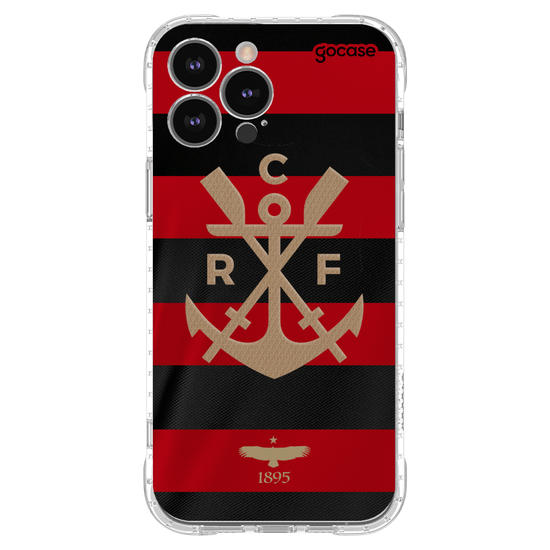 Capinha para celular  Flamengo - Regatas Douradas Escudo