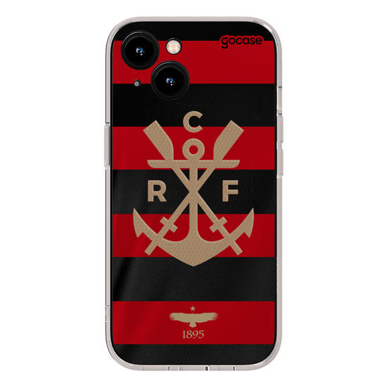 Capinha para celular  Flamengo - Regatas Douradas Escudo