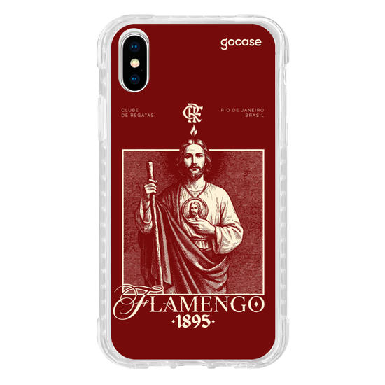 Capinha para celular  Flamengo - São Judas Tadeu - Red