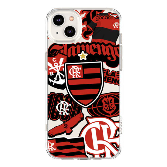 Capinha para celular  Flamengo - Soft Stickers