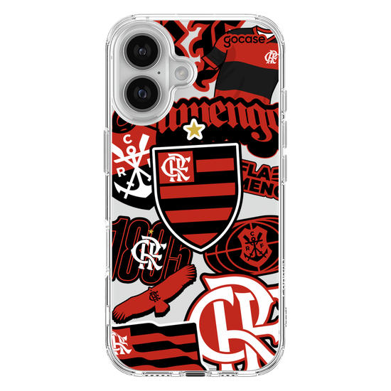 Capinha para celular  Flamengo - Soft Stickers