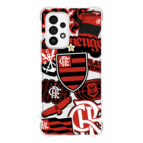 Capinha para celular  Flamengo - Soft Stickers
