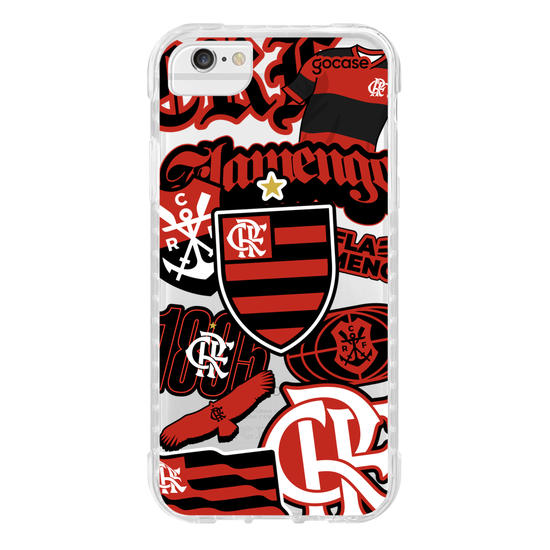 Capinha para celular  Flamengo - Soft Stickers