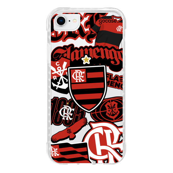 Capinha para celular  Flamengo - Soft Stickers