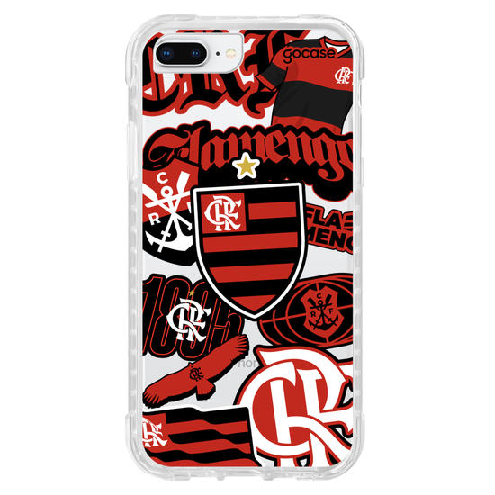 Capinha para celular  Flamengo - Soft Stickers