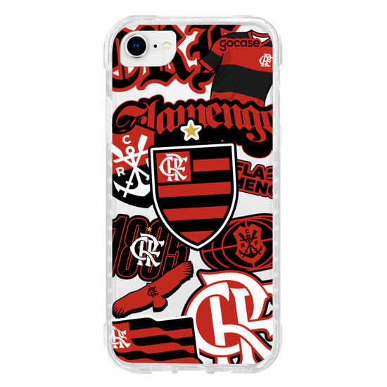 Capinha para celular  Flamengo - Soft Stickers