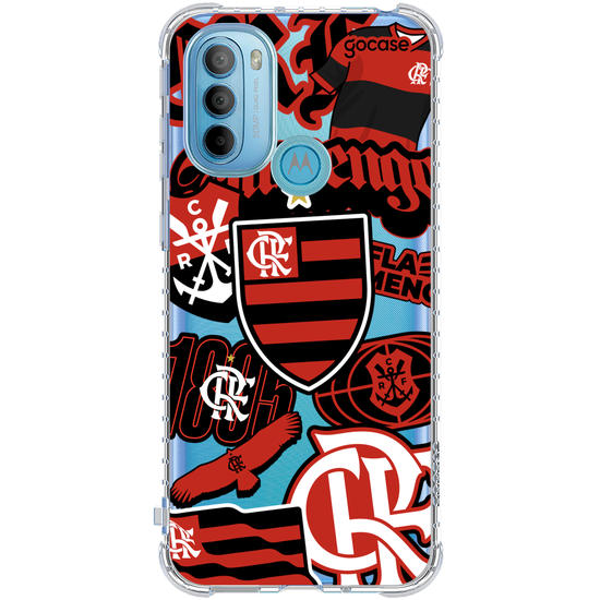 Capinha para celular  Flamengo - Soft Stickers