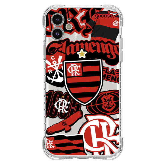 Capinha para celular  Flamengo - Soft Stickers