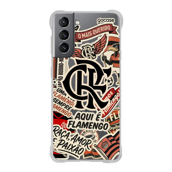 Capinha para celular  Flamengo - Stickers Vintage