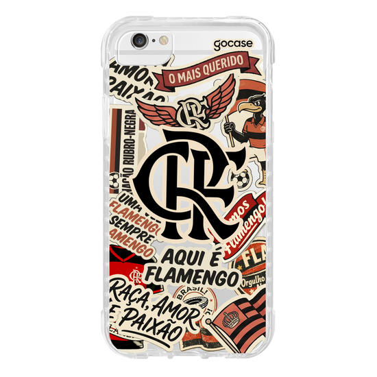 Capinha para celular  Flamengo - Stickers Vintage