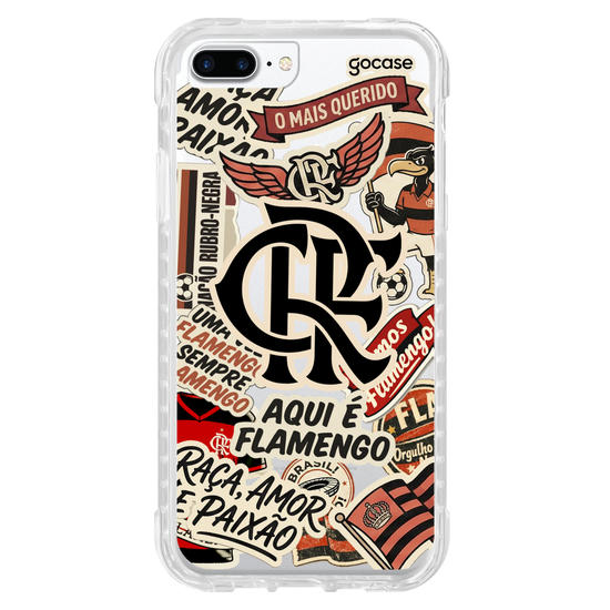 Capinha para celular  Flamengo - Stickers Vintage