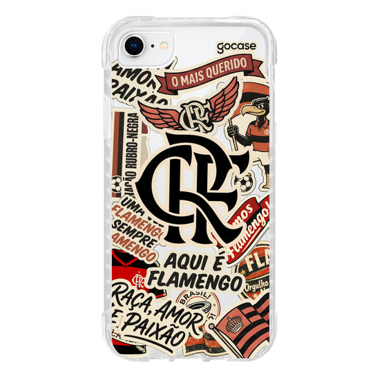 Capinha para celular  Flamengo - Stickers Vintage