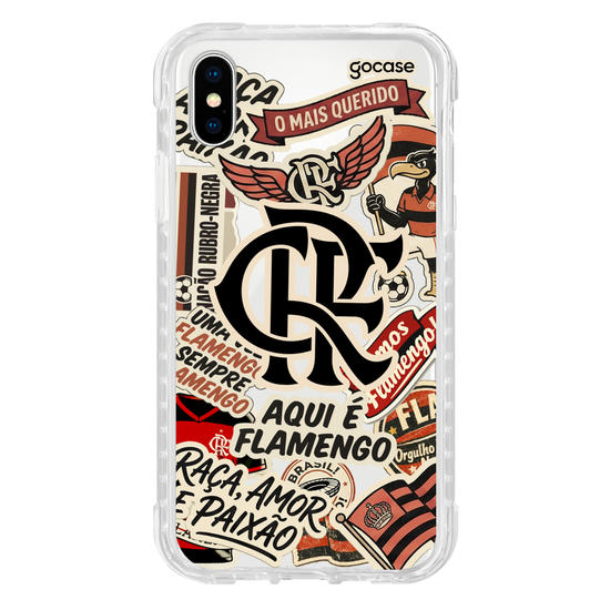 Capinha para celular  Flamengo - Stickers Vintage
