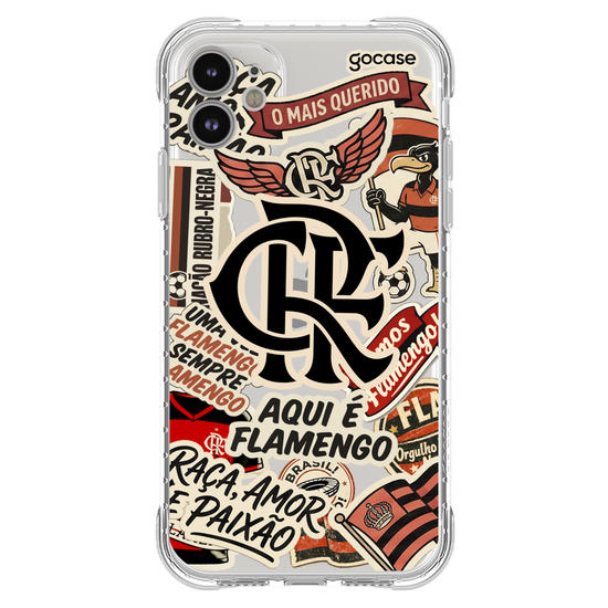 Capinha para celular  Flamengo - Stickers Vintage