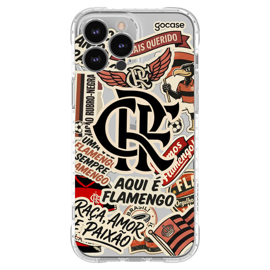 Capinha para celular  Flamengo - Stickers Vintage