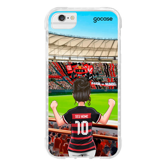 Capinha para celular  Flamengo - Torcedora Vibração Rubro-negra