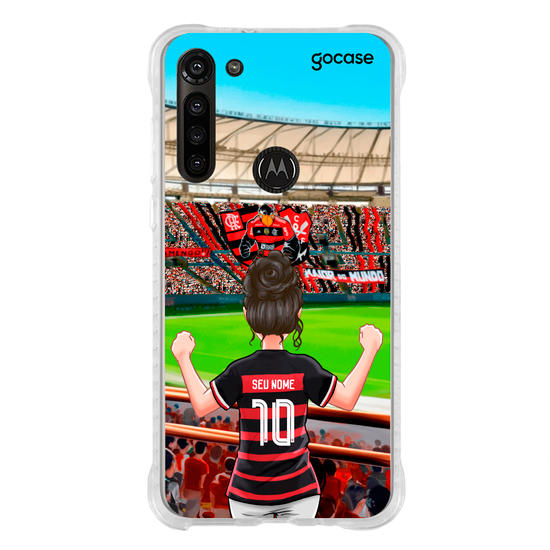 Capinha para celular  Flamengo - Torcedora Vibração Rubro-negra Capinha para celular  Flamengo - Torcedora Vibração Rubro-negra