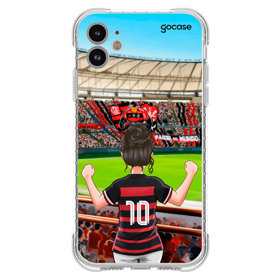 Capinha para celular  Flamengo - Torcedora Vibração Rubro-negra