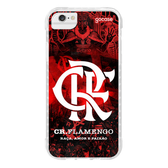 Capinha para celular  Flamengo - Torcida com Raça, Amor, Paixão