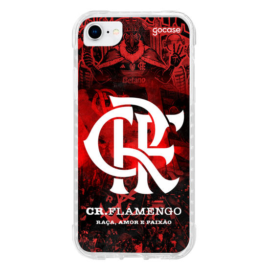 Capinha para celular  Flamengo - Torcida com Raça, Amor, Paixão