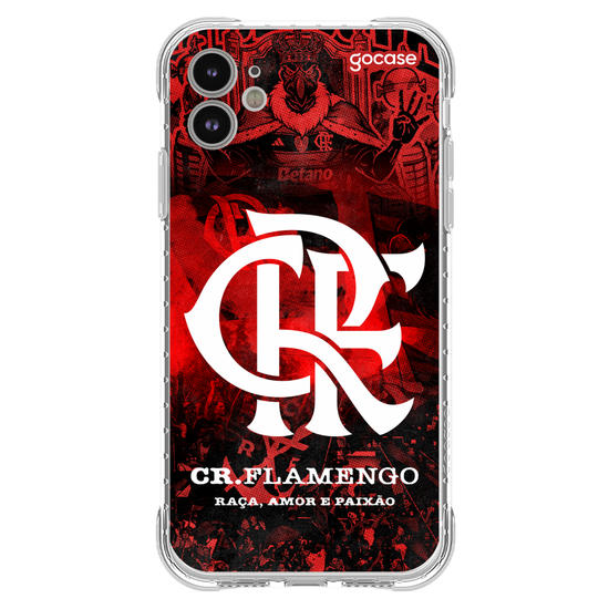 Capinha para celular  Flamengo - Torcida com Raça, Amor, Paixão