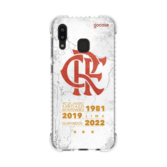 Capinha para celular Flamengo - Mapa Tricampeão