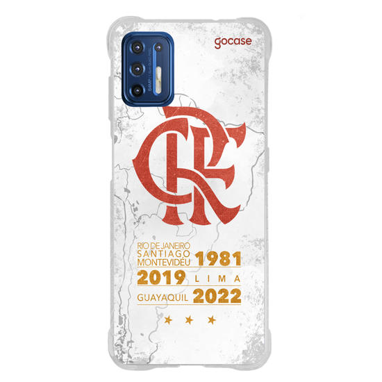 Capinha para celular Flamengo - Mapa Tricampeão