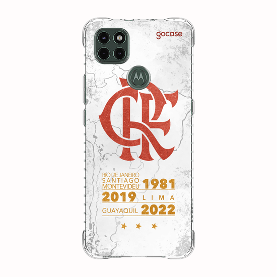 Capinha para celular Flamengo - Mapa Tricampeão